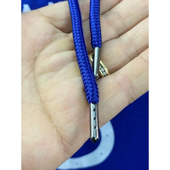 Indianapolis Colts NFL apparel size medium blue hoodie Pullover side zip pockets - Picture 10 of 10